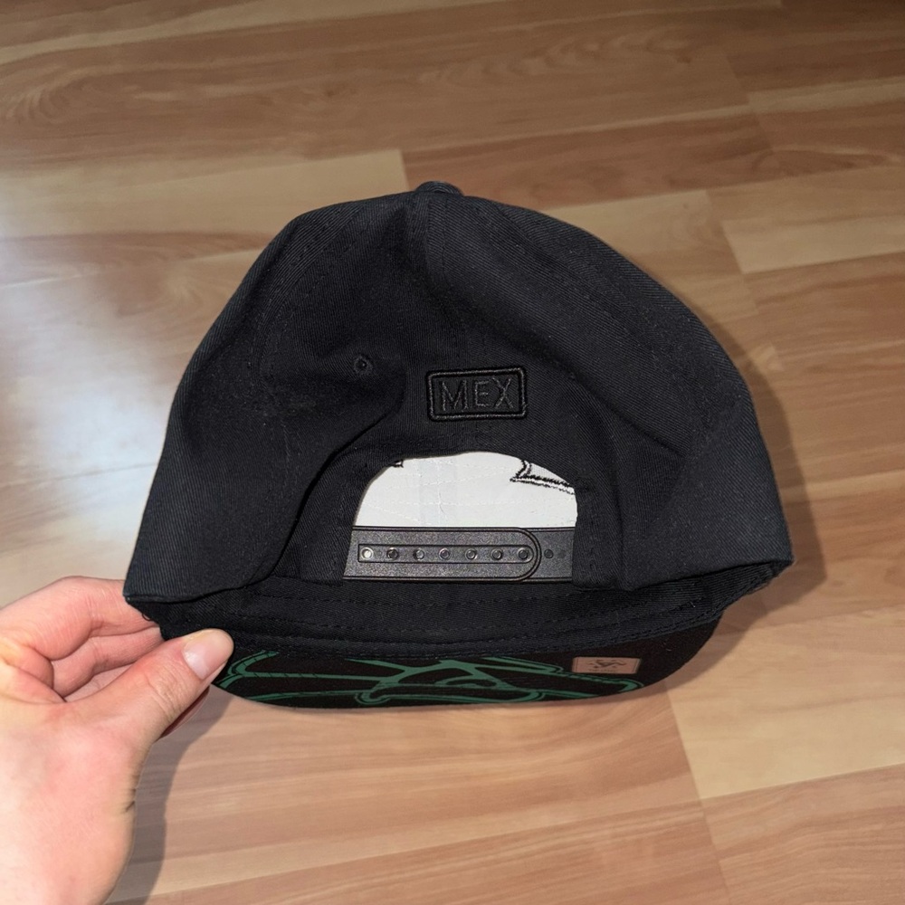 Top Level Mexico Eagle Chenille Patch Snapback Ha… - image 4